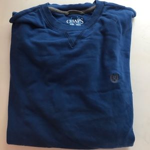 XL CHAPS Blue Pullover/Sweatshirt